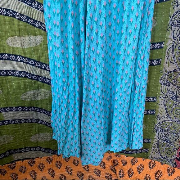 Buddha Sayulita Mint/ Purple Weekend Getaway Jumpsuit Size Medium - Picture 4 of 16